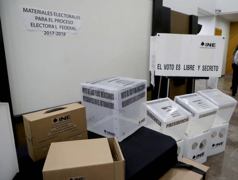 Materiales electorales que se utilizarán para el Proceso Electoral Federal 2017-2018