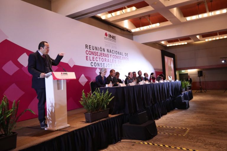 Ciro Morayama Rendón, Consejero Electoral en la Reunión Nacional de Consejeras y Consejeros Electorales de los Consejos Locales.