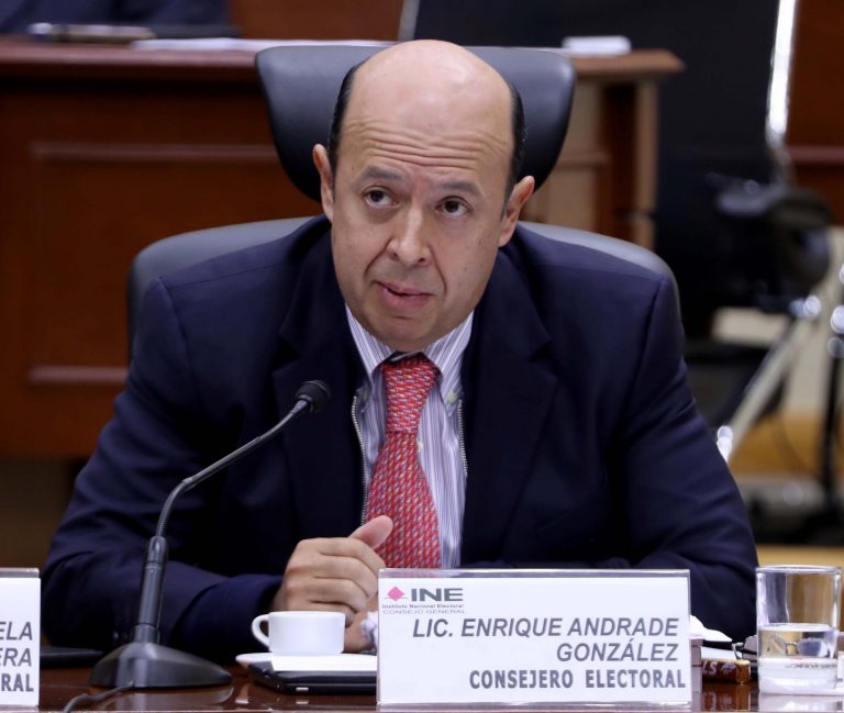Enrique Andrade González, Consejero Electoral.