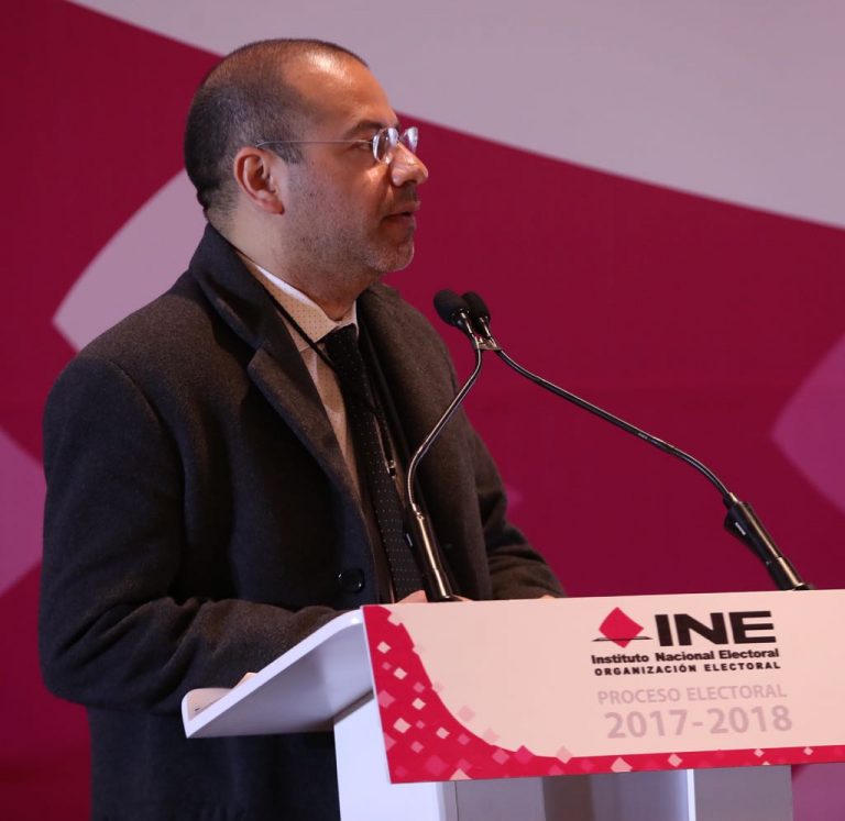 Roberto Ruíz Saldaña, Consejero Electoral en la Reunión Nacional de Consejeras y Consejeros Electorales de los Consejos Locales.