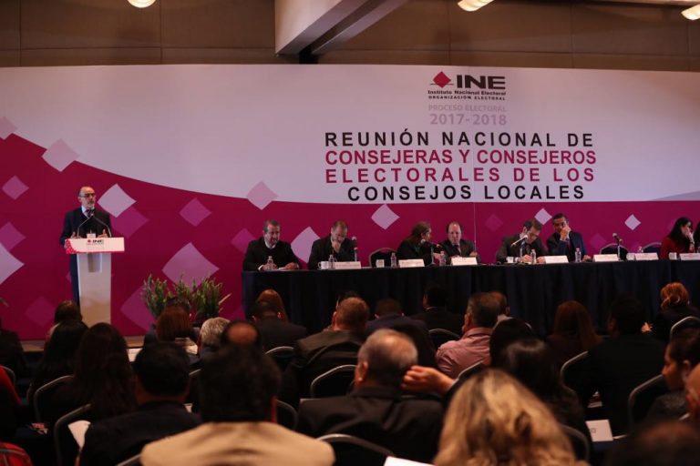 Jaime Rivera Velázquez, Consejero Electoral en la Reunión Nacional de Consejeras y Consejeros Electorales de los Consejos Locales.