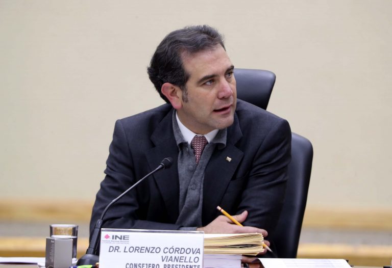 Lorenzo Córdova Vianello, Consejero Presidente del INE.