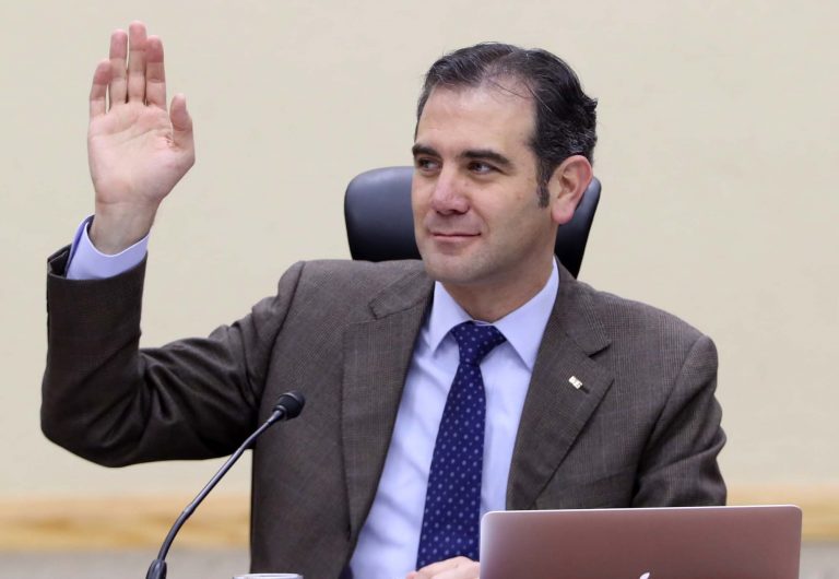 Lorenzo Córdova Vianello, Consejero Presidente del INE.