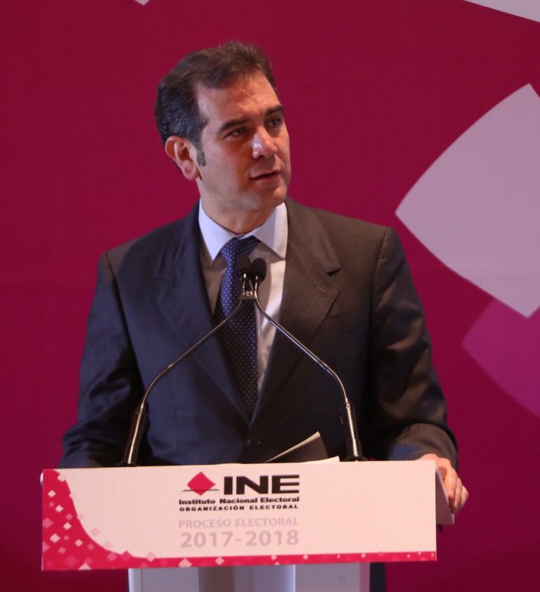 Lorenzo Córdova Vianello, Consejero Presidente del INE.