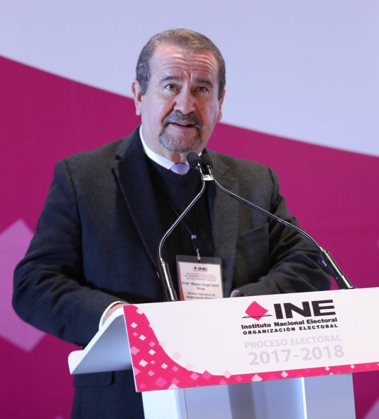 Miguel Ángel Solís Rivas, Director Ejecutivo de Organización Electoral.