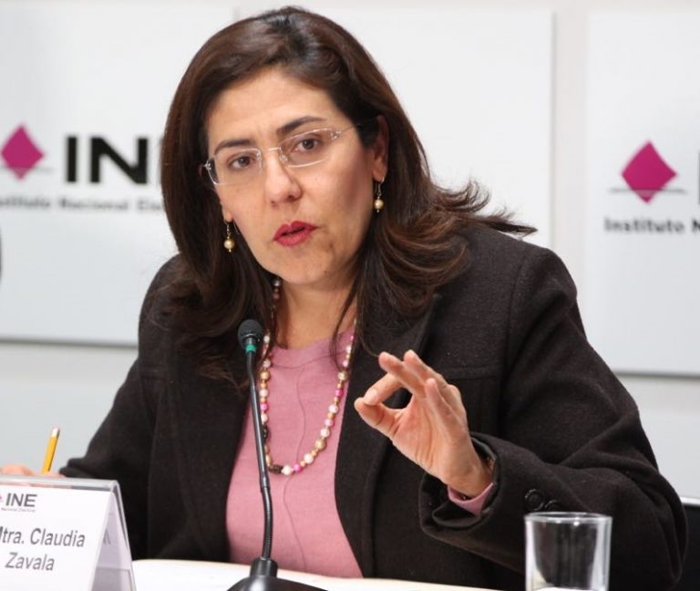 Claudia Zavala Pérez, Consejera Electoral.