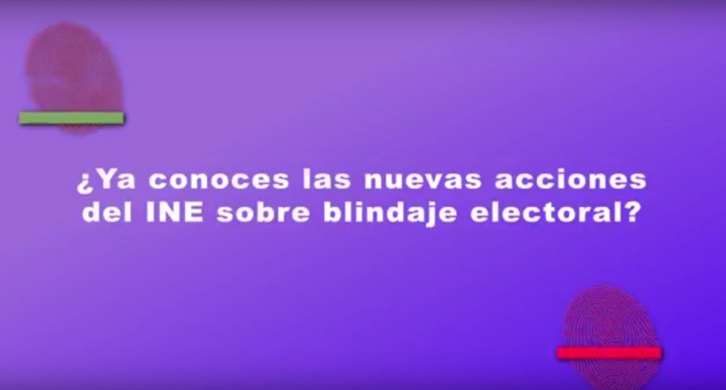 Así protegerá el INE tus datos electorales en las Elecciones2018