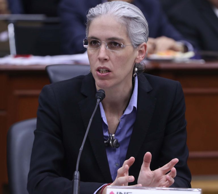 Pamela San Martín Ríos y Valles, Consejera Electoral.