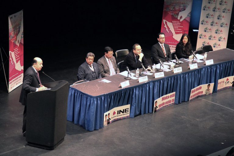 Inauguración del Encuentro entre partidos políticos nacionales y la comunidad mexicana residente en el extranjero