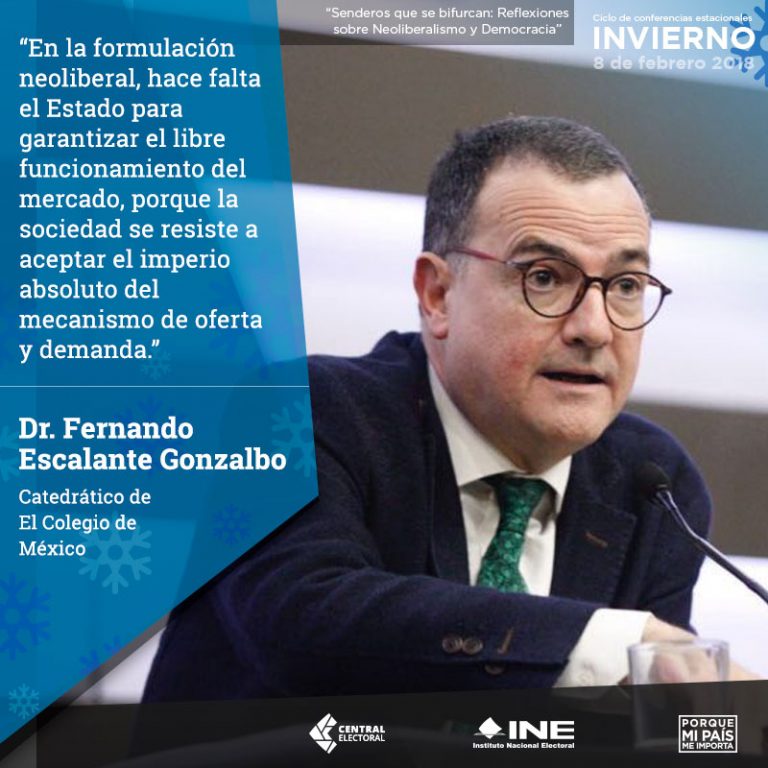 Dr. Fernando Escalante Gonzalbo