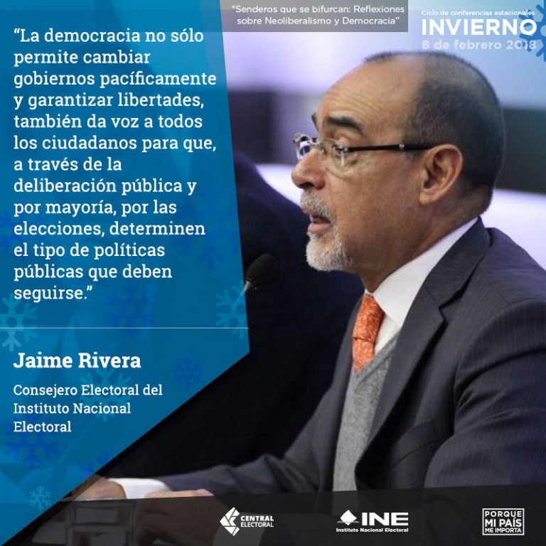Jaime Rivera, Consejero Electoral