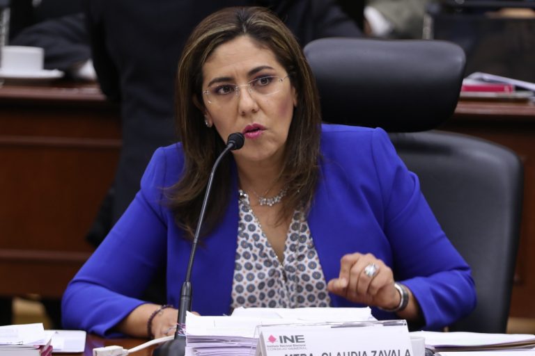 Claudia Zavala Pérez, Consejera Electoral.