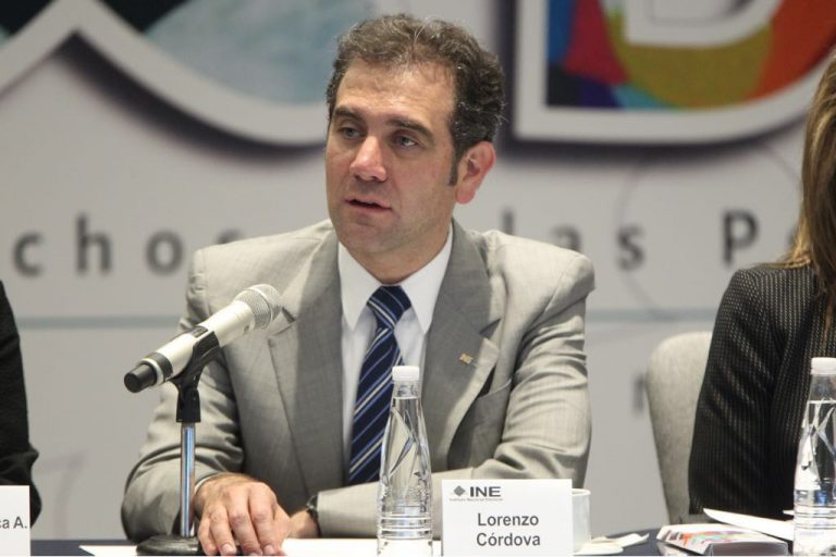 Lorenzo Córdova Vianello, Consejero Presidente del INE.