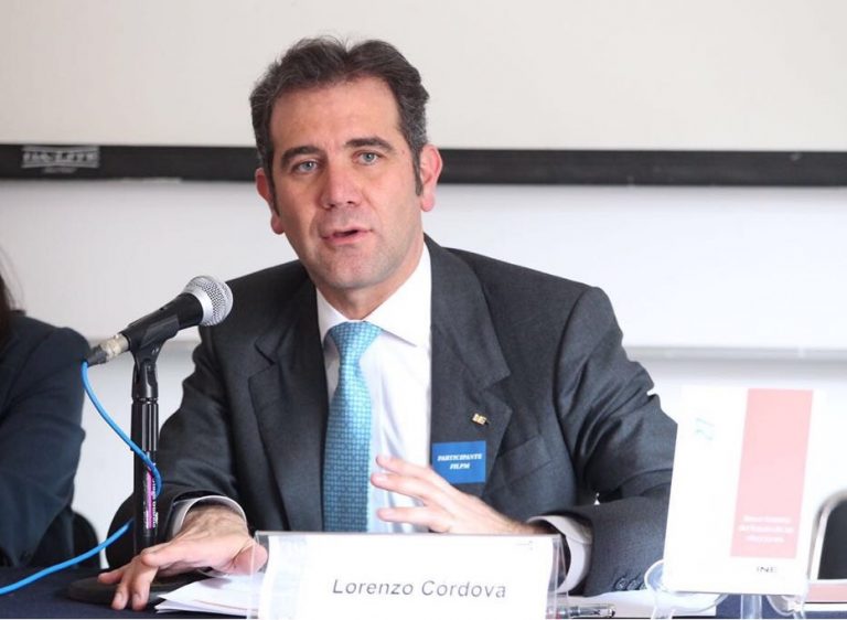Consejero Presidente del INE Lorenzo Córdova Vianello.