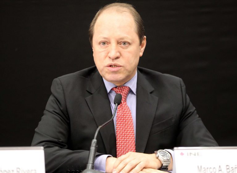 Marco Antonio Baños Martínez, Consejero Electoral del INE.