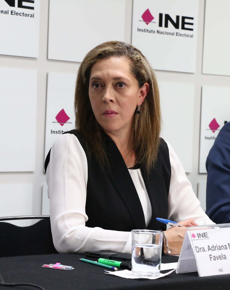 Adriana Favela Herrera, Consejera Electoral.
