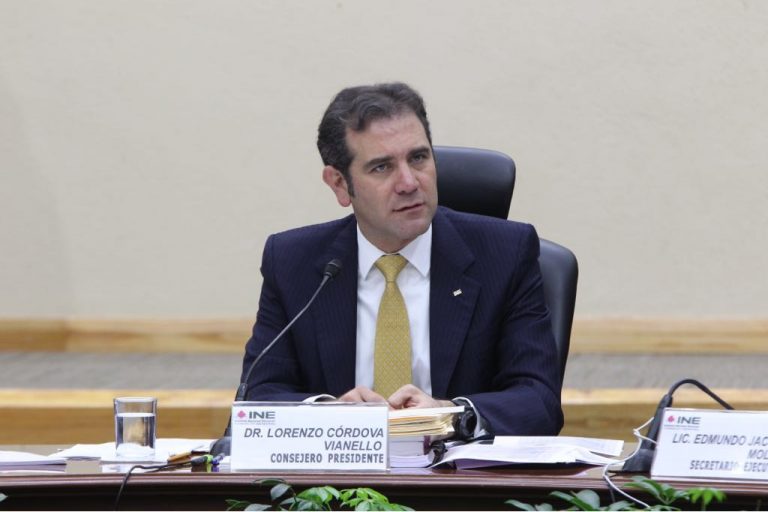 Lorenzo Córdova Vianello, Consejero Presidente del INE.