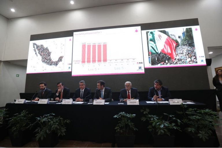 Presentación de las Estadísticas Intercensales a Escalas Geoelectorales.