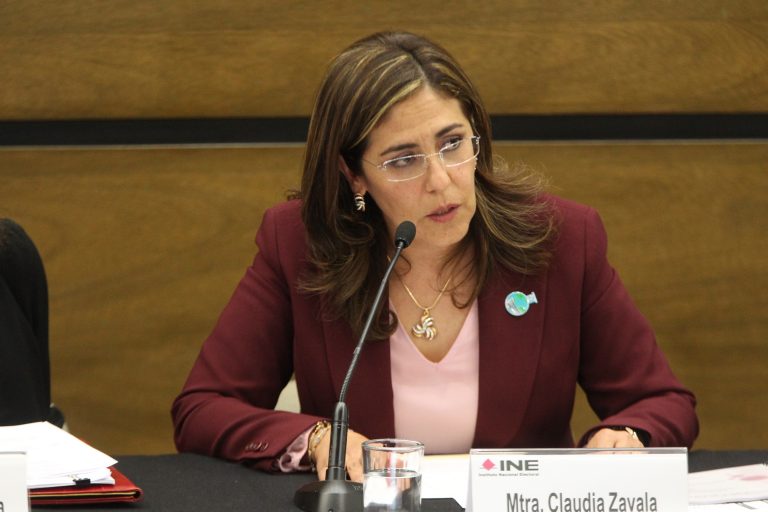 Consejera Electoral  Claudia Zavala