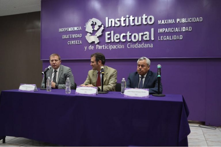 Reunión con el Instituto Electoral y de Participación Ciudadana de Jalisco.