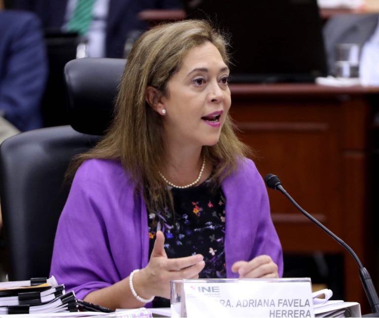 Adriana Favela Herrera, Consejera Electoral.