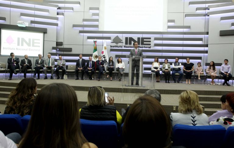 Consejero Presidente del INE,  Lorenzo Córdova Vianello