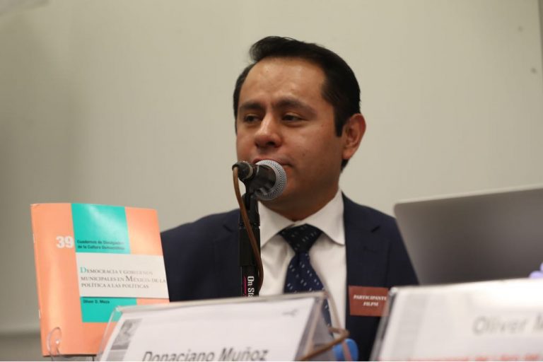 Donaciano Muñoz, Vocal Ejecutivo de la Junta Local Ejecutiva de la Ciudad de México.