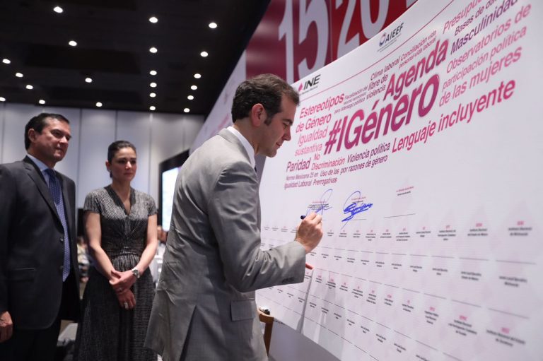 Adopción de la Agenda para la Igualdad de Género en el Sistema Electoral Nacional.