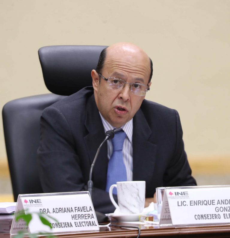 Consejero Electoral Enrique Andrade González