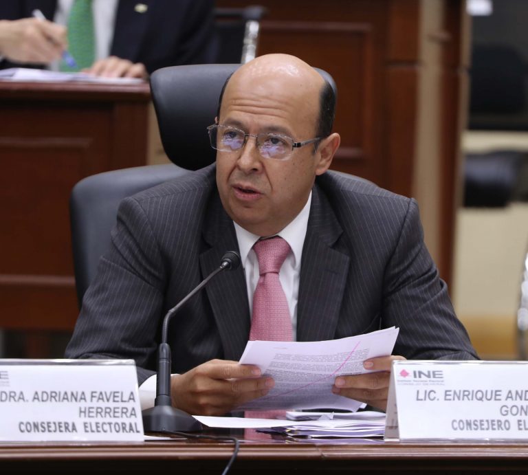 Enrique Andrade González, Consejero Electoral.