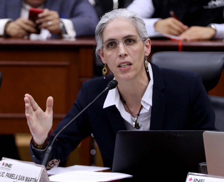 Consejera Electoral Pamela San Martín Ríos y Valles