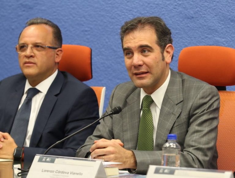 Lorenzo Córdova Vianello, Consejero Presidente del INE.