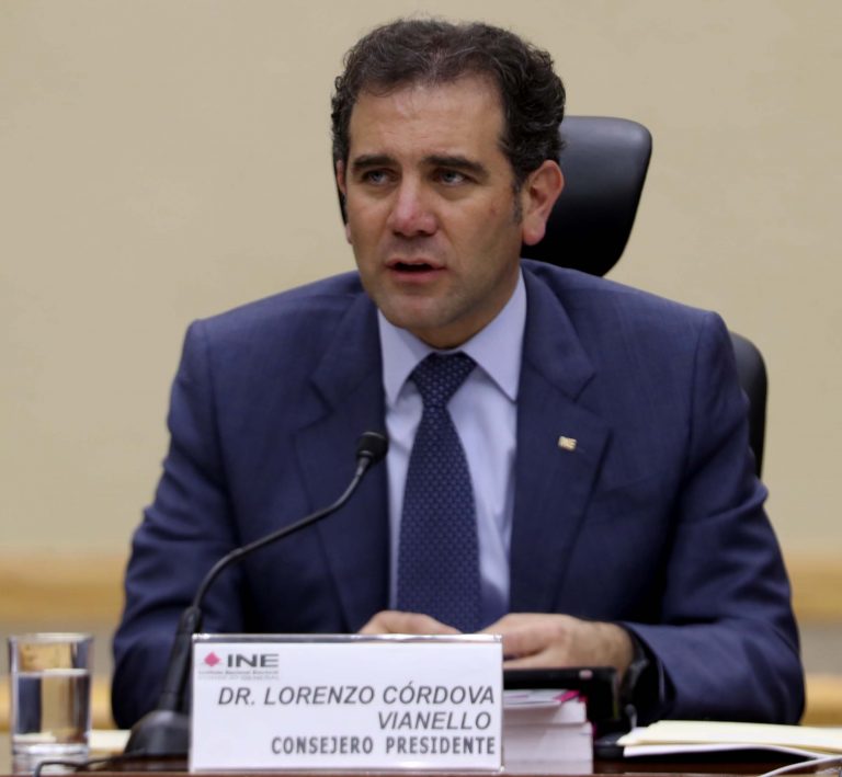 Consejero Presidente Lorenzo Córdova Vianello.