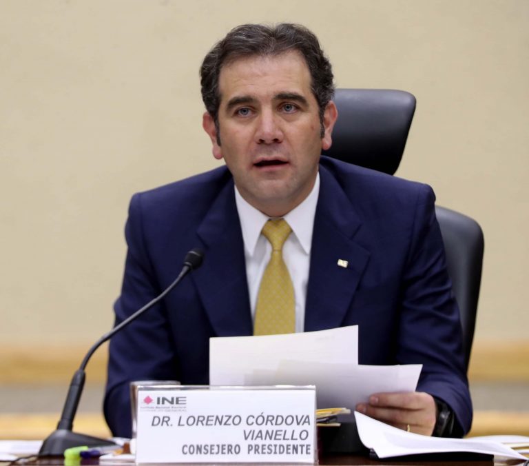 Consejero Presidente del INE Lorenzo Córdova Vianello