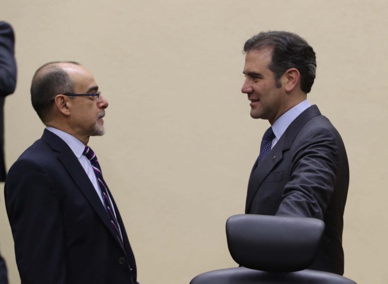 Lorenzo Córdova Vianello, Consejero Presidente del INE.