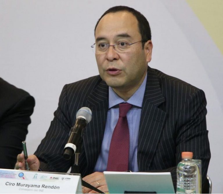 Ciro Murayama Rendón, Consejero Electoral del INE.