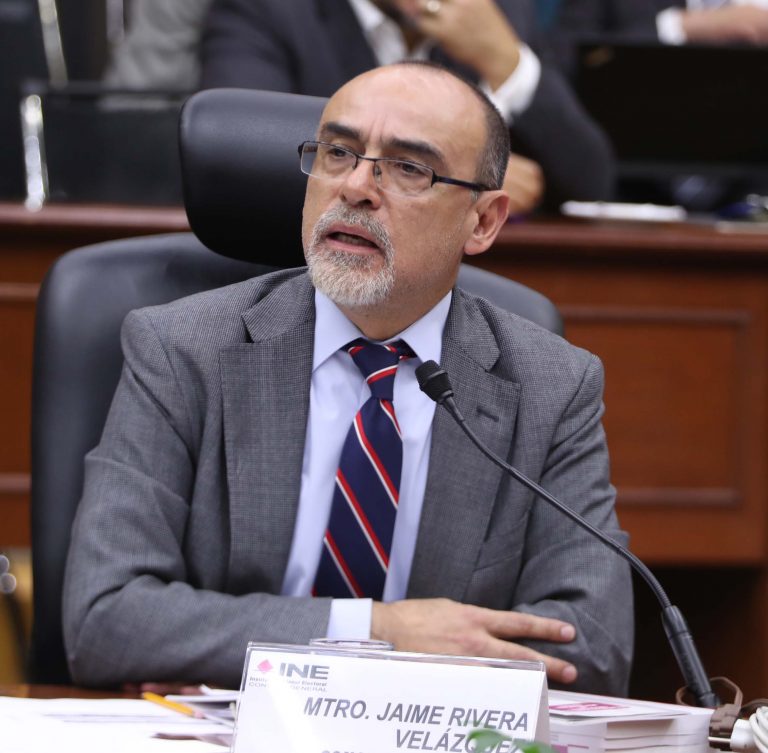 Consejero Electoral Jaime Rivera Velázquez