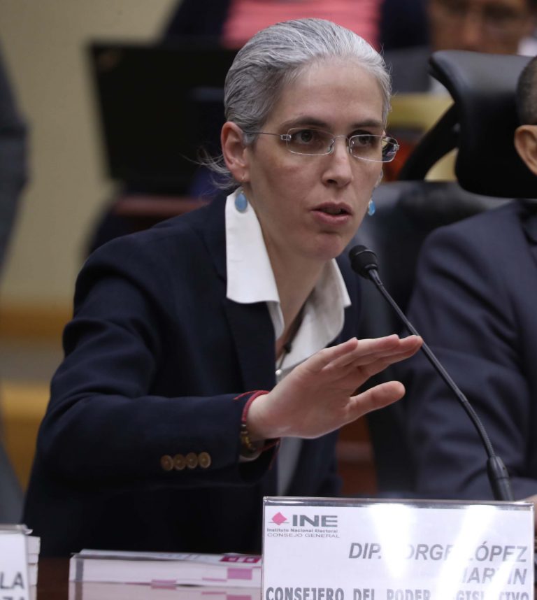 Consejera Electoral Pamela San Martín Ríos y Valles.