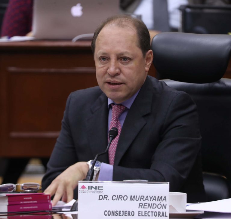 Consejero Electoral Marco Antonio Baños Martínez