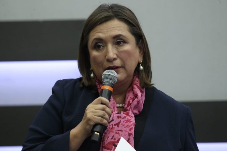 Xóchitl Gálvez de la coalición del PAN-PRD-MC