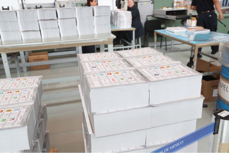 Inicio de Producción de boletas para la elección presidencial del Proceso Electoral 2017-2018.