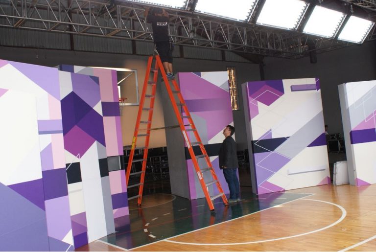 Preparativos en la Universidad Autónoma de Baja California para el 
Segundo Debate Presidencial.