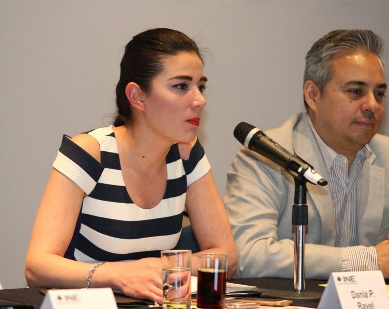 Dania Ravel Cuevas, Consejera Electoral del INE.