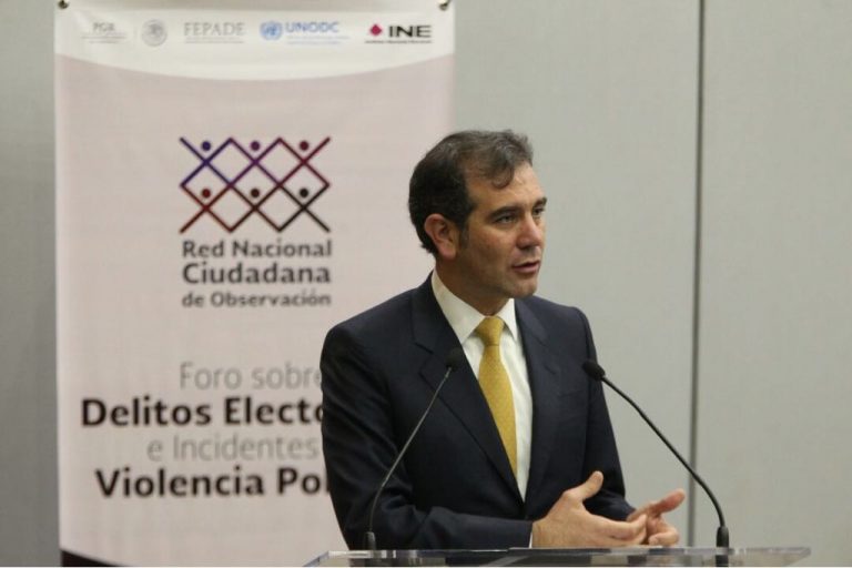 Lorenzo Córdova Vianello, Consejero Presidente del INE.