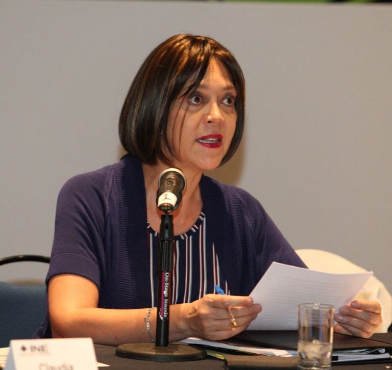 Adriana Favela Herrera, Consejera Electoral del INE.