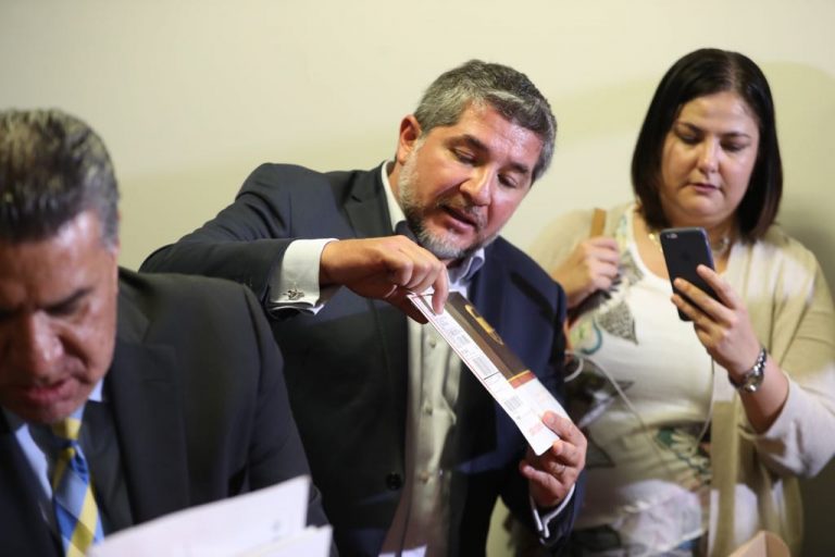 René Miranda Jaimes, Director Ejecutivo del Registro Federal de Electores y Secretario Técnico de la Comisión Temporal del Voto de los Mexicanos Residentes en el Extranjero.