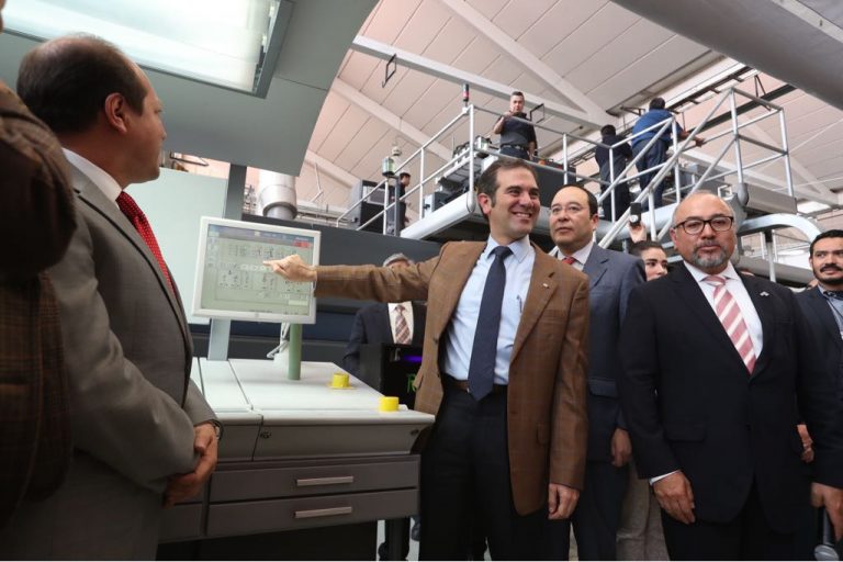 Inicio de Producción de boletas para la elección presidencial del Proceso Electoral 2017-2018.