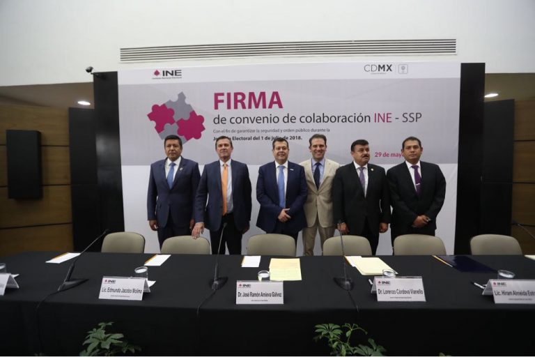 Firma de Convenio de colaboración con la Secretaría de Seguridad Pública de la Ciudad de México.
