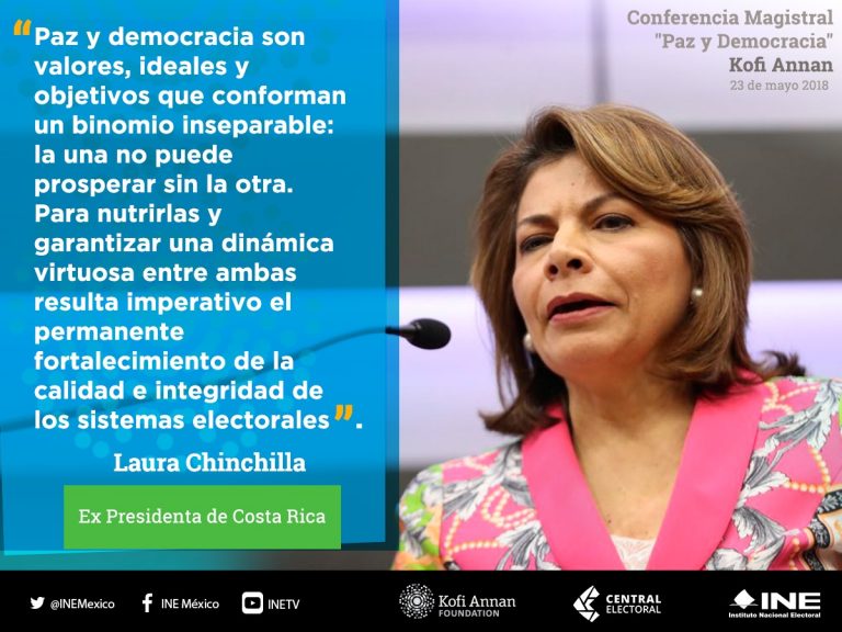 Laura Chinchilla, Ex Presidenta de Costa Rica