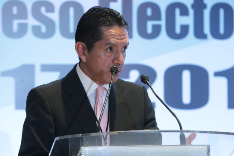 Manuel Carrillo Poblano, Coordinador de Asuntos Internacionales del INE.